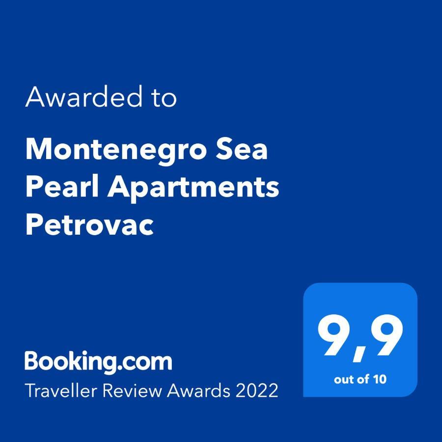 Montenegro Sea Pearl Apartments Petrovac Exteriör bild
